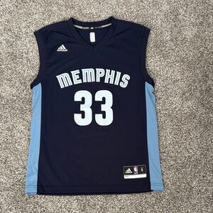 Adidas Marc Gasol Memphis Grizzlies NBA Jersey